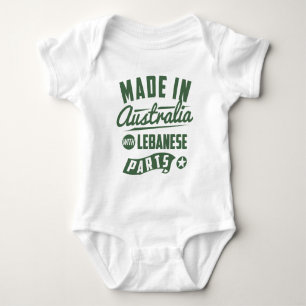 Gjort i Australien med libanesiska delar T Shirt