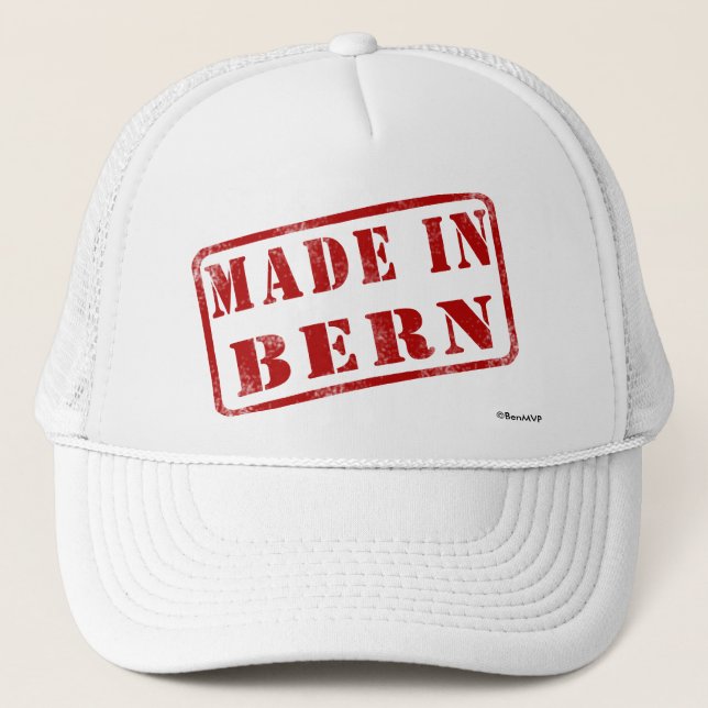 Gjort i Bern Truckerkeps (Framsida)