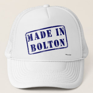Gjort i Bolton Keps