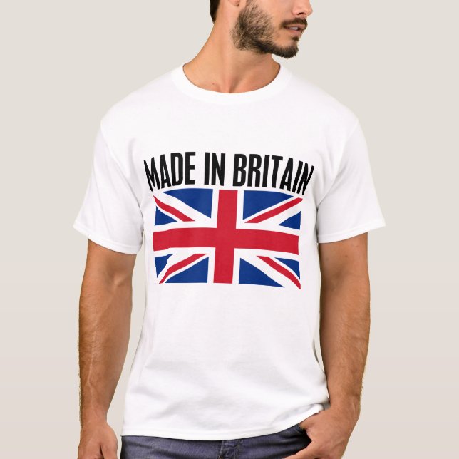 Gjort i Britannien T Shirt (Framsida)