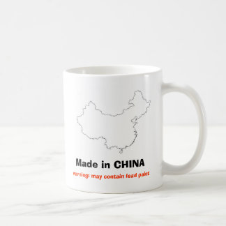 Gjort i china kaffemugg