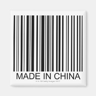 Gjort i china magnet