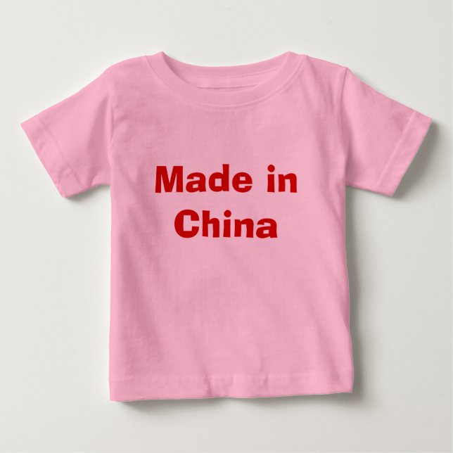Gjort i china tee shirt (Framsida)