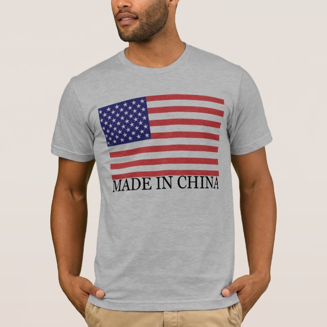 GJORT I CHINAFLAGGA T-SHIRT (Framsida)