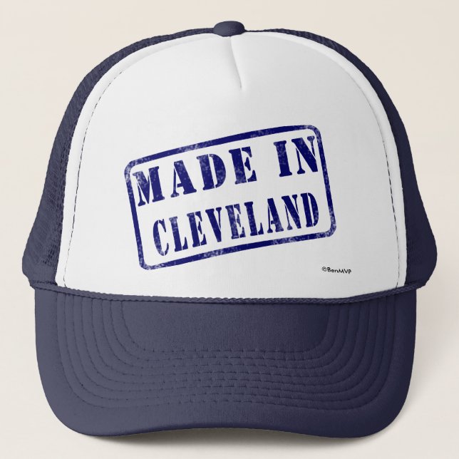 Gjort i Cleveland Truckerkeps (Framsida)