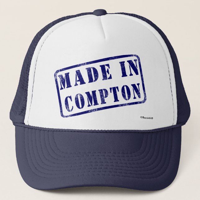 Gjort i Compton Truckerkeps (Framsida)