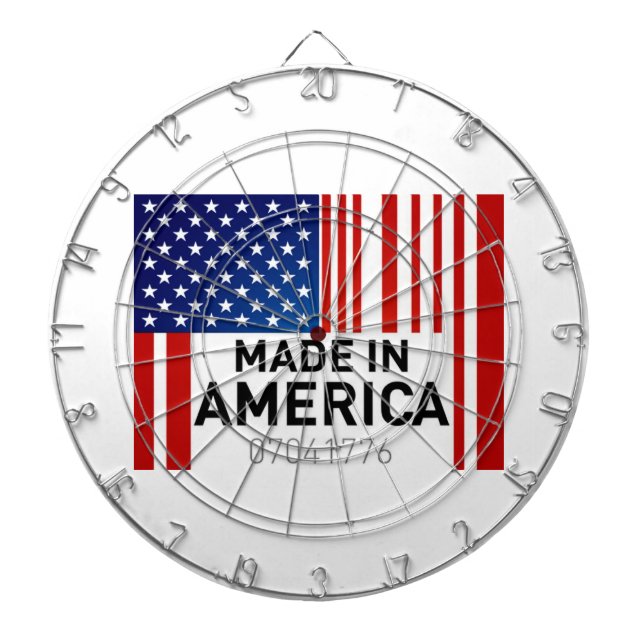 Gjort i den Amerika pilen stiga ombord USA Darttavla (Framsidan)