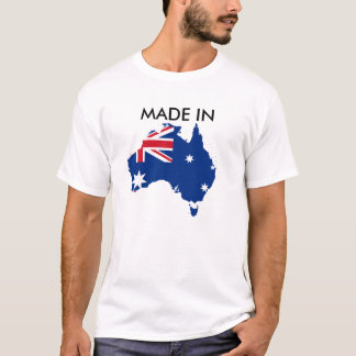 Gjort i den Australien skjortan född och lyftt Tröja