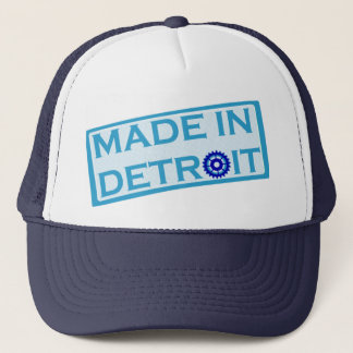 Gjort i den Detroit truckerkepsen Keps