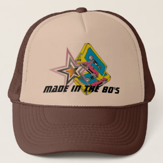 Gjort i den Retro truckerkepsen för 80-tal Keps