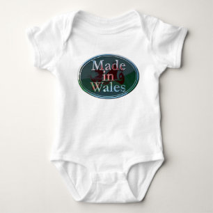Gjort i den Wales bebiset väx T Shirt
