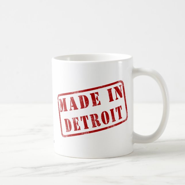 Gjort i Detroit Kaffemugg (Höger)