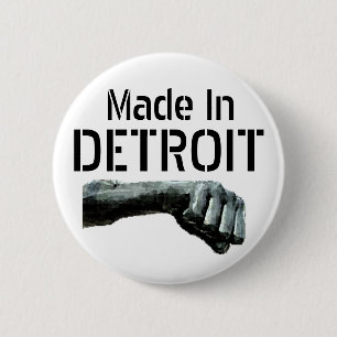 Gjort i Detroit Knapp