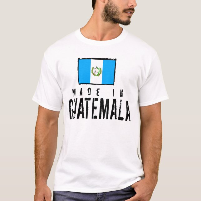 Gjort i Guatemala T-shirt (Framsida)