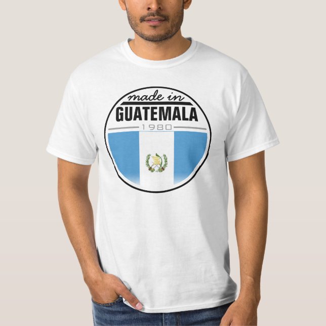 Gjort i… "Guatemala ", T Shirt (Framsida)