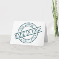 Gjort i hälsningen 1980 för logotyp för