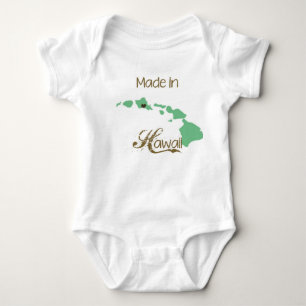 Gjort i Hawaii babyskjorta Tee Shirt