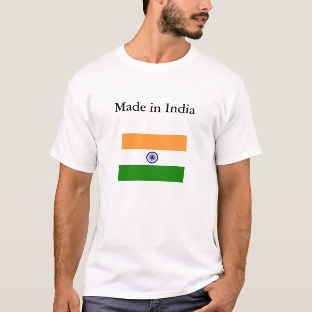 Gjort i Indien T Shirt (Framsida)
