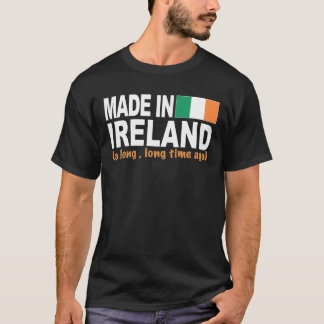 Gjort i Irland ett långt, längesedan T Shirt