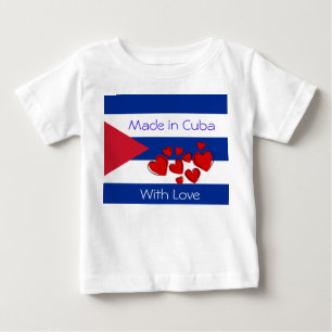 Gjort i Kuban - kubansk flagga T Shirt