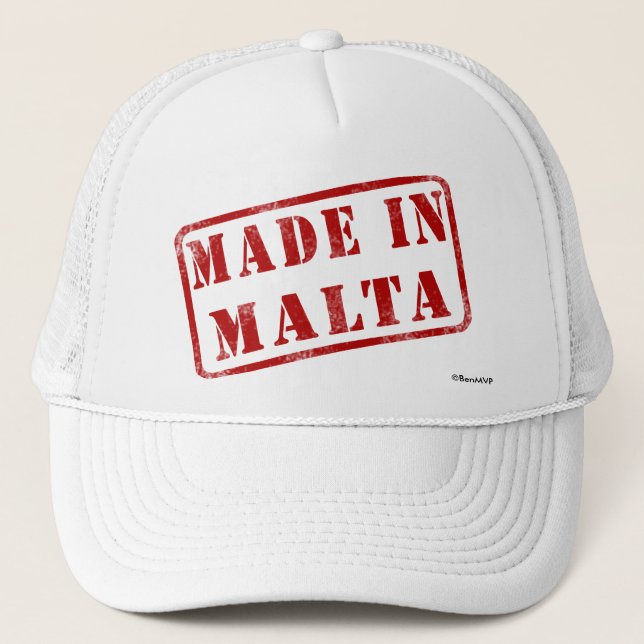 Gjort i Malta Keps (Framsida)