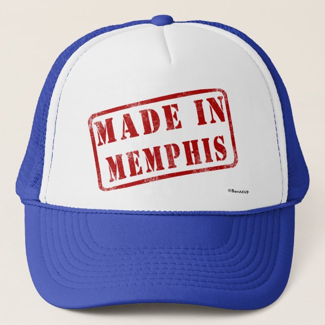 Gjort i Memphis Truckerkeps (Framsida)