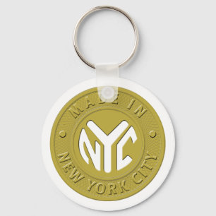 GJORT I NYC-nyckelring Nyckelring