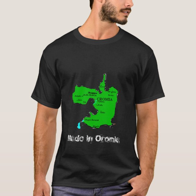 Gjort i Oromia Tee Shirt (Framsida)