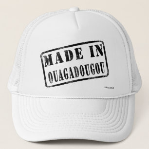 Gjort i Ouagadougou Truckerkeps