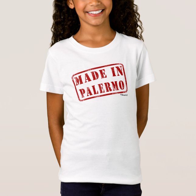 Gjort i Palermo Tee (Framsida)
