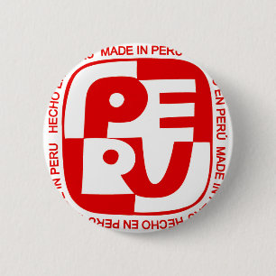 Gjort i Peru Knapp