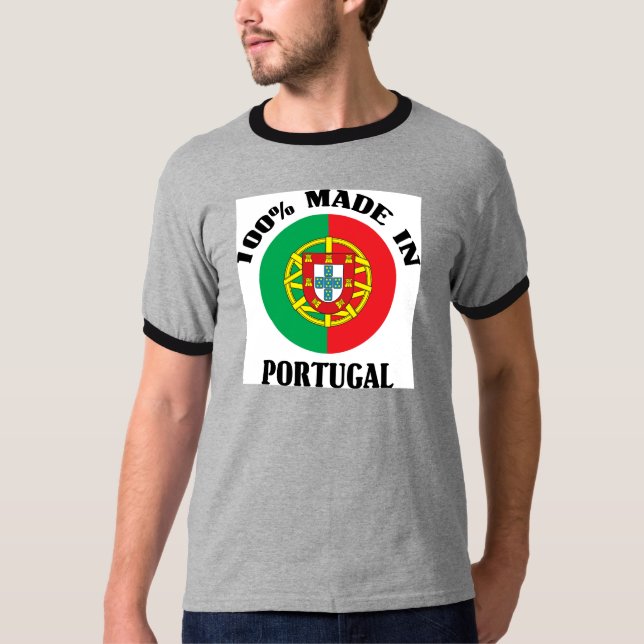 Gjort i Portugal T Shirt (Framsida)