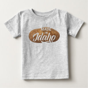 Gjort i skjorta för Idaho Russetpotatis Tee Shirt