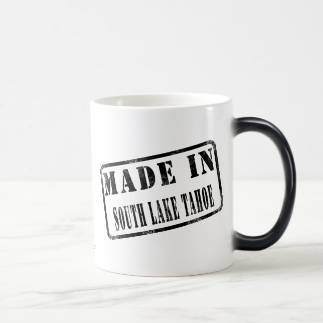 Gjort i södra Lake Tahoe Magisk Mugg (Höger)