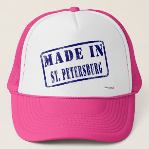 Gjort i St Petersburg Truckerkeps
