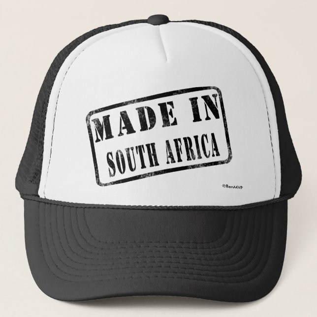 Gjort i Sydafrika Keps (Framsida)