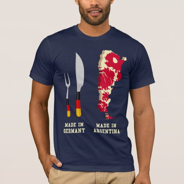 Gjort i Tyskland Tee (Framsida)