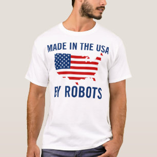 Gjort i USA av robotar Tee