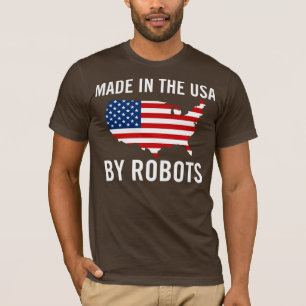 Gjort i USA av robotar Tröja