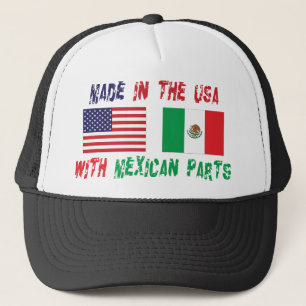 Gjort i USA med den mexicanska delkvinnan Keps