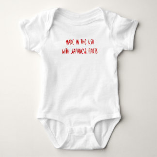 Gjort i USA med japanska delar T-shirt