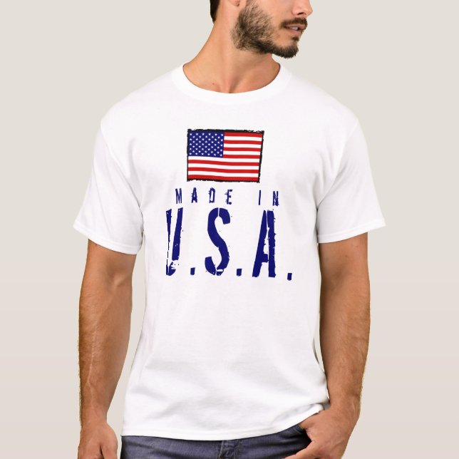 Gjort i USA T-shirt (Framsida)