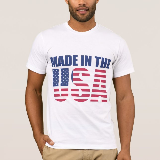 "Gjort i USA ", Tee (Framsida)