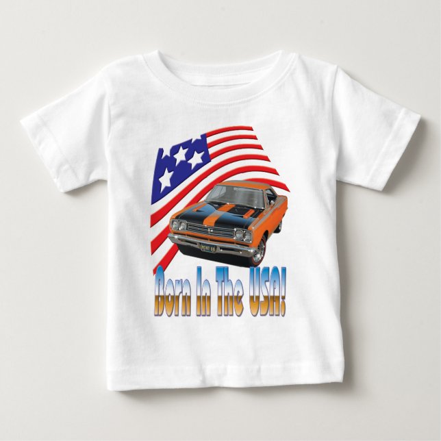 Gjort i USA vägspringer T Shirt (Framsida)