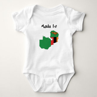 Gjort i Zambia bebisbodysuit T Shirt
