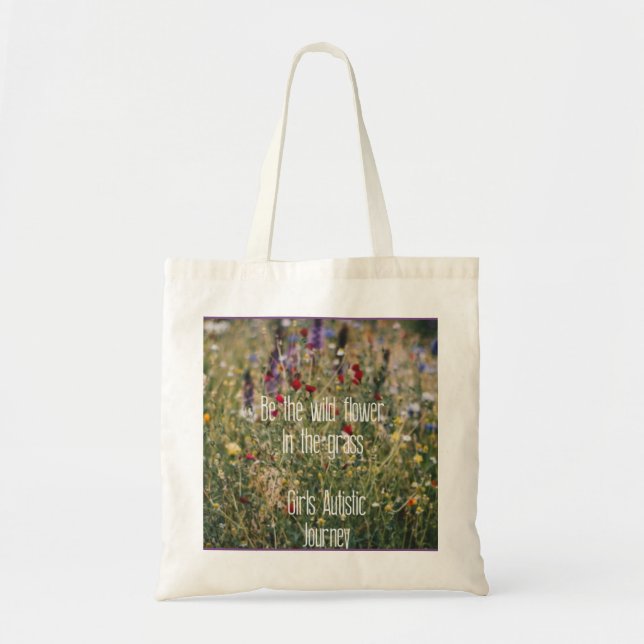 Gjort med vänlighet, hänger lös en tygkasse (Framsidan)