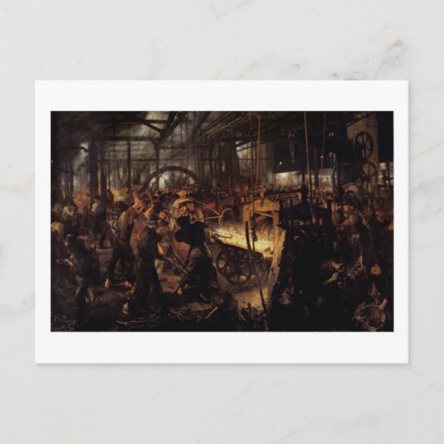 Gjutet vykort (Framsida)