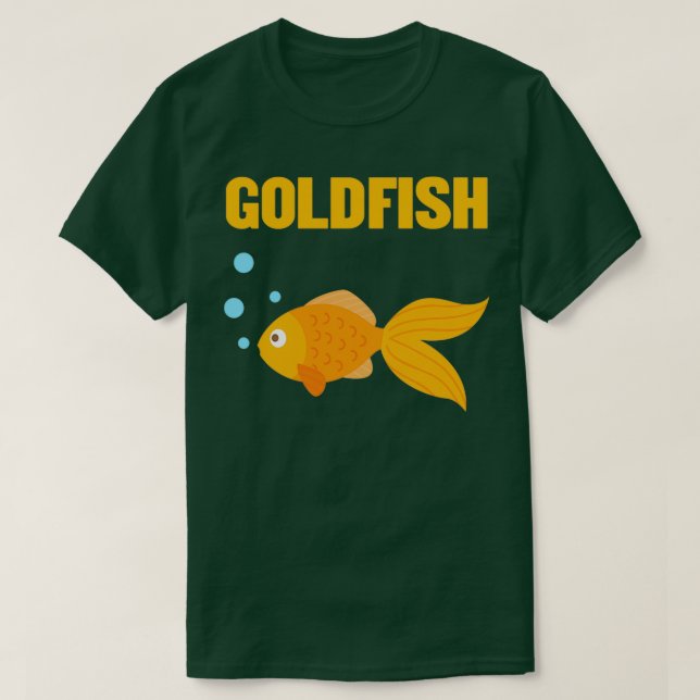 Gjutgåvor av guldfisk t shirt (Design framsida)