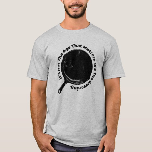 Gjutjärnsmaktillsatsmaterier T Shirt (Framsida)