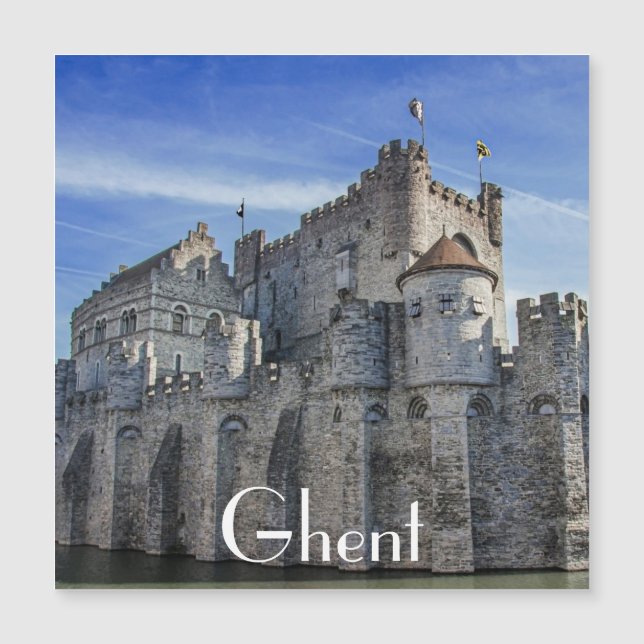 Gjutle of the Counts in Gent Magnet (Framsida)